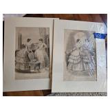 Victorian Fashion Art Prints