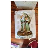 Porcelain Santa Claus Statue