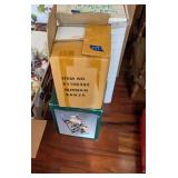 Two Santa Claus Statues in Orignal Box