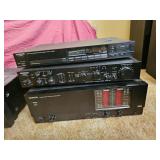 Kenwood Vintage Stereo Components Tuner, Amplifier