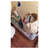Large Lot of Christmas Wrapping Paper and more