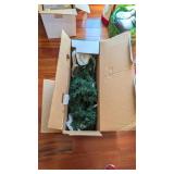 Small Christmas Tree & String Lights