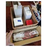 Christmas Lot Nativity Nightlight, Ornaments etc