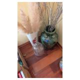 Floor Vases Sea Oats, Glass Jug etc