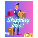 PLEASE READ IF YOU NEED SHIPPING