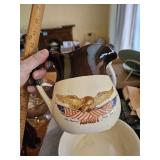 McCoy Pottery Spirit of 76 Pitcher, Royal