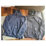 2 Men's XXL Carhartt Lined Hoodies