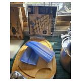 Large Wooden Turkey Cutting Board, Cookie