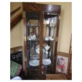 Curio Cabinet Double Door