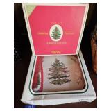 Spode Christmas Footed Bowl & Server Set