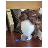 Vintage Wig, Wig Box, Vintage GOODY Hair Pins