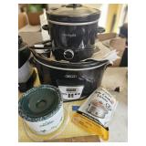 Three Crock Pots - Various Sizes