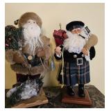 Santa Claus Statue Lot