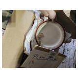 Stetson Lady Evette China Plates Box Lot