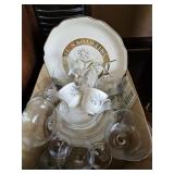 Barware Glasses, Teacups Saucers etc