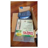 Small Box Lot Of Misc Blood Pressure Cuff and more