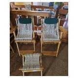 Outter Banks Nags Head Hammock Chairs & Ottoman.