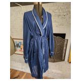 1970's Montgomery Wards Mens Robe Blue