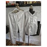 Erika Taylor Size Large Satin Women's Pajamas