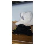 Women's Fuzzy Slippers and Gold Toe Socks NOS