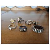 Vintage Costume Jewelry Rings