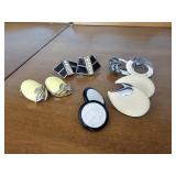 80's Enameled Earrings Lot