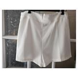 White Dress Shorts Shein Size xl But Fits