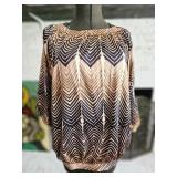 The Limited Chevron Print Top