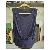 The Limited Blue SLeeveless Top Medium