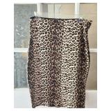 Charlotte Russe Leopard Print Skirt