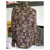 Zara Floral All Over Print Blouse
