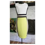 Calvin Klein Colorblock Scuba Sheath Dress