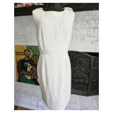 Forever 21 White Sheath Dress Size Large