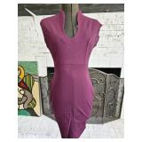 Fashion Nova Maroon / Plum Sheath Dress