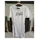 F Love Get Money Tshirt Dress