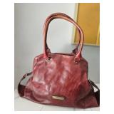 Cole Haan Leather Shoulder Bag Double Handle