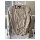 Forever 21 Tan Faux Leather Jacket