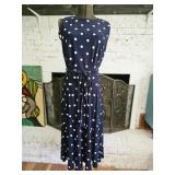 Anne Klein Polka Dot Dress Size 8
