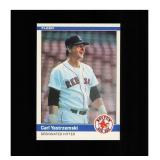1984 Fleer #412 Carl Yastrzemski NM MT