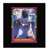 1987 Donruss Opening Day #248 Rickey Henderson NM