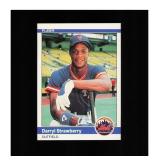 1984 Fleer #599 Darryl Strawberry ROOKIE NM MT