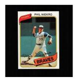 1980 Topps #245 Phil Niekro NM MT