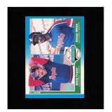 1987 Fleer #646 Willie Fraser / Devon White NM MT