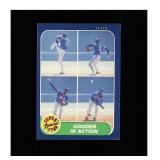 1986 Fleer #626 Gooden in Action NM MT