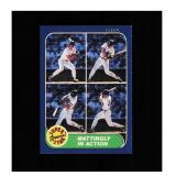 1986 Fleer #627 Mattingly in Action NM MT