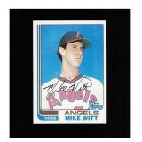 1982 Topps #744 Mike Witt NM MT