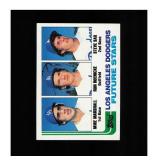 1982 Topps #681 Dodgers Future Stars Steve Sax RC