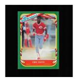 1987 Fleer Star Stickers #30 Eric Davis NM MT