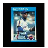 1987 Fleer #23 Darryl Strawberry NM MT
