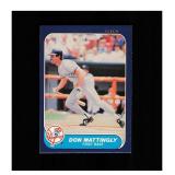 1986 Fleer #109 Don Mattingly NM MT